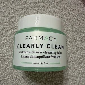 Brand new Farmacy Clearly Clean Makeup Remover - Mint Green